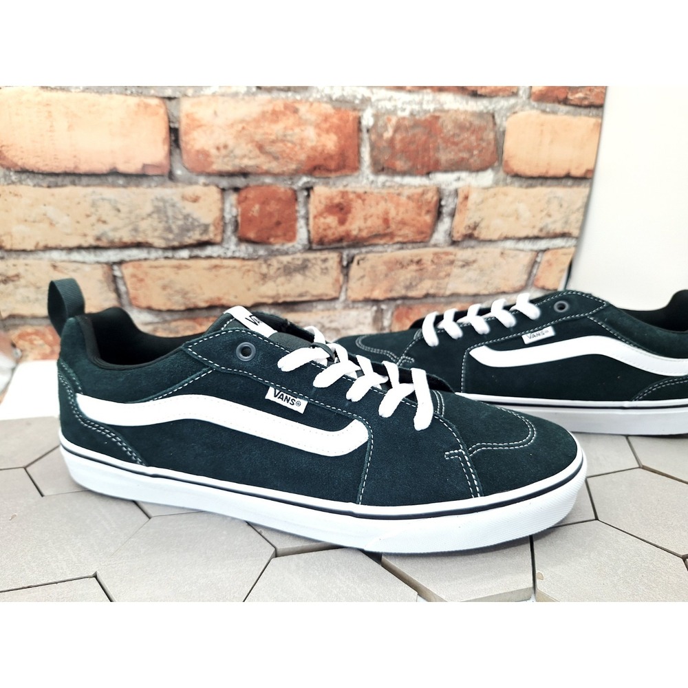 Vans Filmore Suede Scarab Dark Green White Men's Size 12 NWOB 2024 Release - Picture 3 of 10